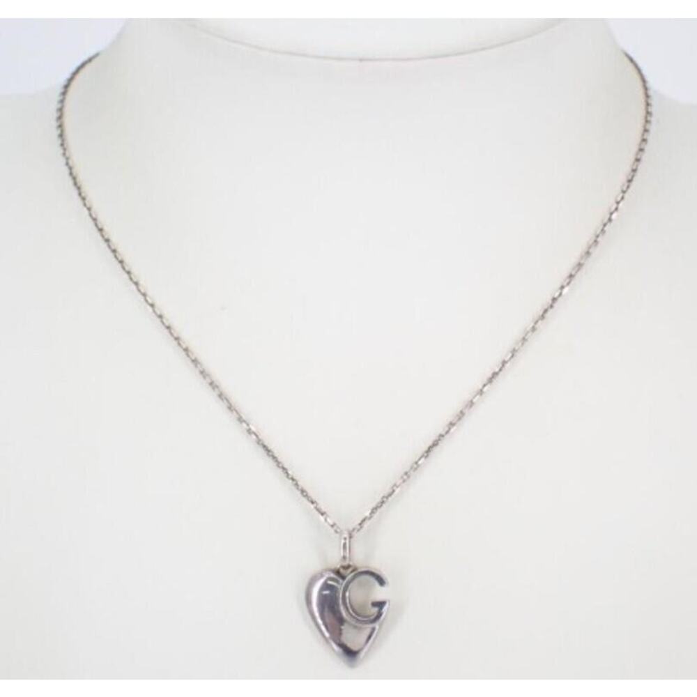 Gucci G Charlotte Heart in Solid Sterling Silver - Picture 4 of 14